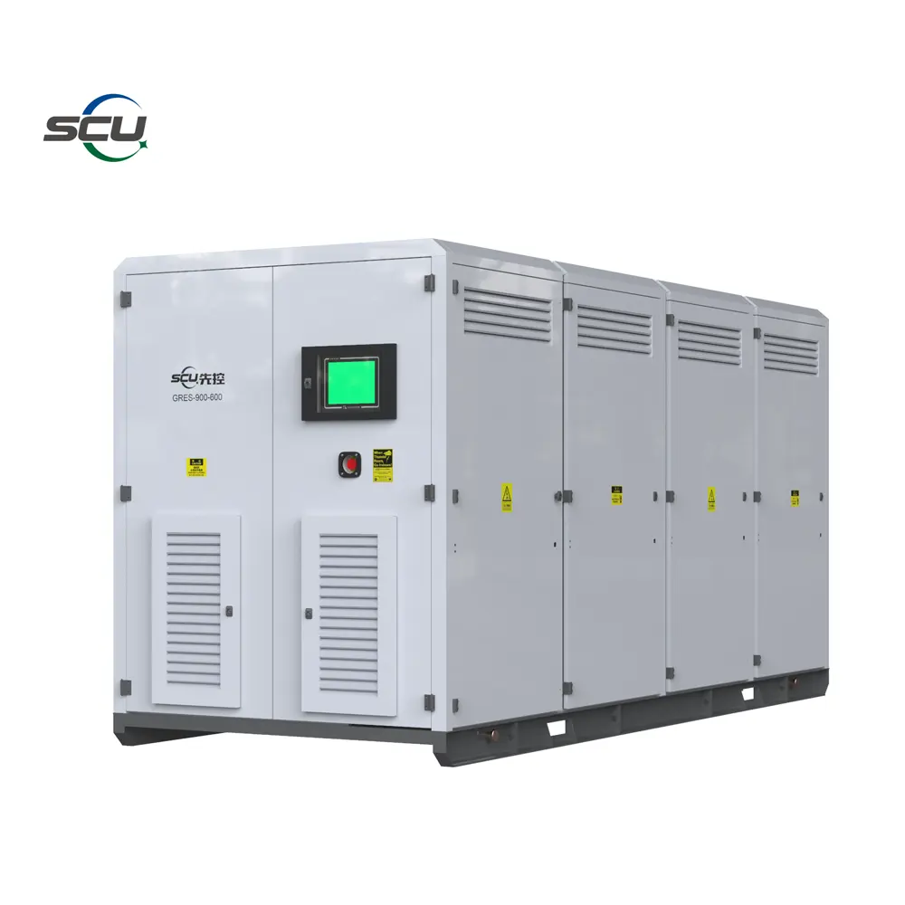 SCU 50KW Menggabungkan Tenaga Surya Terbarukan atau Energi Angin dengan Penyimpanan Baterai Hybrid Inverter untuk Rumah dan Komersial