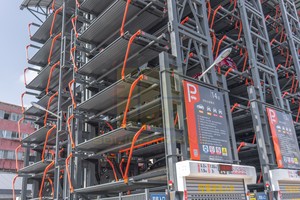 Xe thang máy thông minh xe đậu xe quay/Carousel hệ thống đỗ xe hàng trăm chỗ đậu xe - Product Image 2