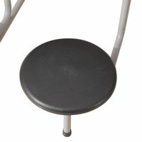 Table et chaises de cantine scolaire pliantes et mobiles, modernes, étanches, personnalisables, 12 places