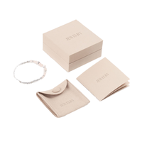 Boîte à bijoux de luxe de petite taille, fabriquée en usine, personnalisée, pour bagues, bracelets, colliers, sacs à bijoux, emballage, boîte cadeau en papier recyclé