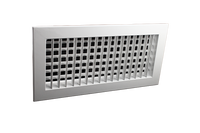 Grille d'aération de retour d'air carrée en aluminium pour plafond, pour système de ventilation HVAC