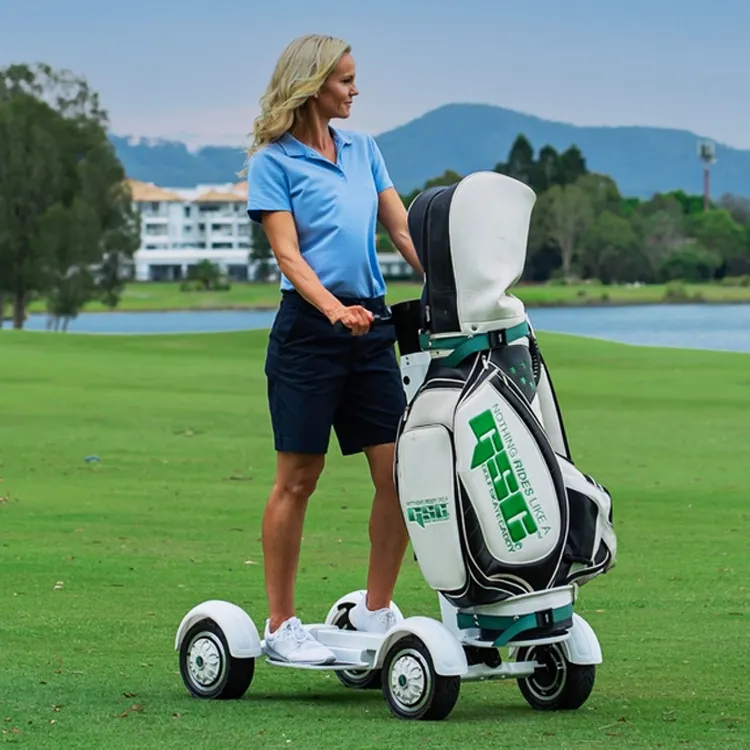 Новый продукт подвижности Электрический велосипед/детскй 4-колесный Dual Drive chariot для игры в гольф 2000w Одноместный электрический гольф-мобиль