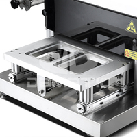 Machine d'emballage commerciale pour la mise sous film de films plastiques, feuilles et plateaux en PET, avec purge au gaz (azote, dioxyde de carbone)