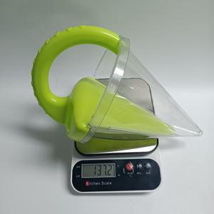 LM LM25164 Encantador kit de esculturas de arena verde de plástico para playa, con embudo de drenaje, decoración y colador de arena - Product Image 1