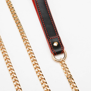 New High Quality Sexy PU Leather Neck Collar Leash Female Slave Flirting <b>Bondage</b> Supplies Adult Toys Giftbox Factory Model - Product Image 3