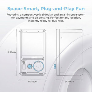 Gashapon Machine <strong>Top</strong> Quality Japanese Style Coin Operated Dispenser for Commercial Use Gashapon Machine - Product Image 6