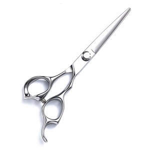 Professional Hairdressing Scissors 6 Inch Stainless Steel Thinning Shears Salon Grade Flat Blade Long Handle - Product Image 5