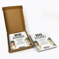 Özel Logo Baskılı Spiral Ciltli A5 B5 l Defter Ofset Kağıt Karton Kapaklı İş Defteri