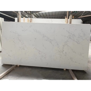 3200x1600 calacatta trắng đánh bóng đá thạch anh tấm thiết kế hiện đại đánh dấu đá nhân tạo để sử dụng khách sạn - Product Image 1