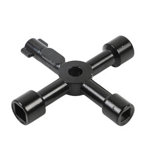 Kit de tournevis portable 4-en-1 mini DIY avec embouts, noir, pour réparation, personnalisable OEM transfrontalier - Product Image 1