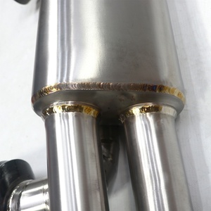 ท่อไอเสียไทเทเนียมแบบ Axle Back สำหรับ BMW E46 M3 S54 ท่อเก็บเสียงหลังแบบไทเทเนียม - Product Image 3