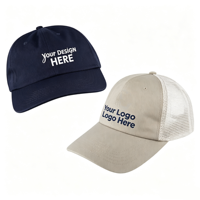 Casquettes de baseball en coton à visière plate personnalisées, broderie 3D, bicolores, en velours côtelé, pour le sport, faible MOQ, meilleures ventes