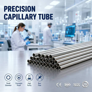 <span class=keywords><strong>Tube</strong></span> capillaire en acier inoxydable HST 304 316 316L, poli avec précision, petit diamètre, fabricant et fournisseur pour applications médicales et industrielles - Product Image 1