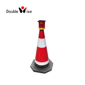 Feux de signalisation routière solaires haut de gamme à lecture à distance, barrières routières et signaux de sécurité pour clôtures, prix fabricant sur cônes de signalisation - Product Image 3