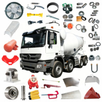 Pompe de surpression d'eau de type LT pour camion malaxeur à béton CIFA et pompe de direction à rouleaux à double roulement, pièces de rechange OEM pour pompe à essence