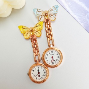 Firefighter Bronze Quartz Pocket Watch Fob Chain | Vintage Embossed Design Pocket Watch Gift - Product Image 2