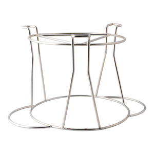 Beer Grill Hotel Restaurant <b>Decoration</b> Luxury <b>Afternoon</b> <b>Tea</b> Stand 3 Tier Stainless <b>Afternoon</b> <b>Tea</b> Dessert Rack With Glass Plate - Product Image 1