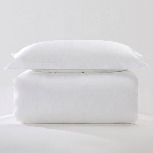 Biancheria da letto in cotone 100% bianco Premium <span class=keywords><strong>Set</strong></span> ineguagliabile morbidezza e lusso - Product Image 3
