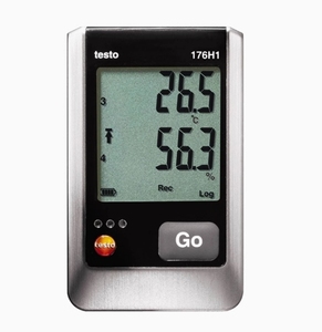 Enregistreur de données de température et d'humidité Testo 176 P1 600-1100 mbar pour laboratoire et salle blanche - Product Image 3