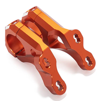 Braket dudukan peninggi stang depan elektrik CNC kustom untuk aksesori lampu lebah LB X Surron mour-Ron