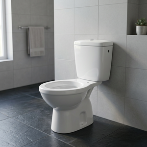 Modern Chinese Style Ceramic Two Piece Water Closet Toilet <b>Floor</b> Mounted WC With Tank Nigeria Africa Export - Product Image 5