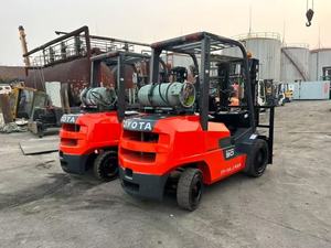 Quality <b>Used</b> Japanese ORIGINAL LPG Gasoline for Forklift 3-Ton with 1220mm Fork Length and 6-Month Warranty - Product Image 2