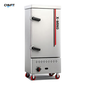 Cuiseur à riz au <span class=keywords><strong>gaz</strong></span> commercial CFT |   Machine à Cuire à la Vapeur Multifonctionnelle de Qualité Industrielle en Acier Inoxydable 304 Économe en Énergie - Product Image 1