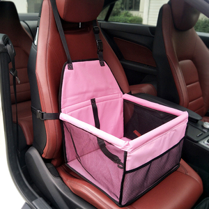 Wasserdichte Oxford-Hunde- und Katzen-Transporttasche mit schwarzem Karomuster für kleine bis mittelgroße Haustiere – Autositzmatte für Reisesicherheit - Product Image 4