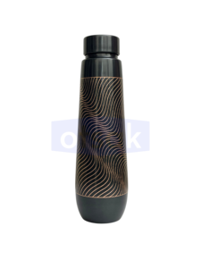 Bouteille d'eau personnalisée en cuivre pur gravé, fabriquée à la main, étanche, de style classique, portable, écologique, grande capacité, pour le bureau - Product Image 6