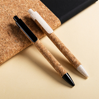Ensemble de carnets A5 écologiques créatifs en liège et paille de blé, personnalisable, pour fournitures de bureau
