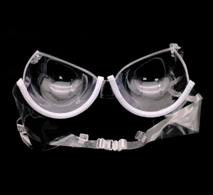 Sujetador Invisible Transparente de Plástico Transparente con Tirantes de <span class=keywords><strong>Copa</strong></span> 3/4 para Mujer, Estilo Bar, con Efecto Push-Up y Transparencia - Product Image 4