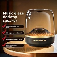 Haut-parleur subwoofer puissant transfrontalier avec batterie intégrée et lecteur de carte pour stéréo sans fil V5.3 extérieur et domestique