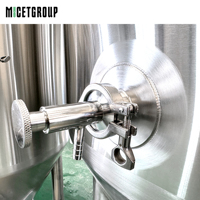 Cuves de Fermentation Coniques pour Bière 500L 1000L, Équipement de Brasserie Artisanale en Acier Inoxydable 304/316L, Fermenteur à Bière