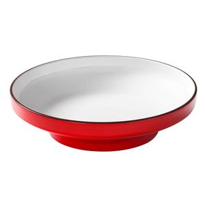 Assiettes en mélamine Kaberia pour restaurants, plats froids, assiettes rondes, cuisine occidentale créative, steak, plats artistiques - Product Image 5