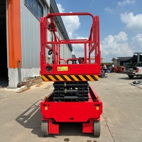 Plateforme élévatrice à ciseaux XTMG 6m 8m 10m 12m 320kg avec certification CE ISO, plateforme élévatrice à ciseaux électrique mobile pour l'entretien des équipements au sol des aéroports