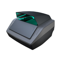 Scanner de passeport OCR compact intelligent ARH Combo reconditionné d'occasion, numérisation en une seule étape de page entière, interface USB 2.0, 80 mm, 500 PPI