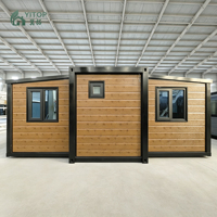 Maison conteneur extensible personnalisée YITOP 20 pieds, maison pliable extensible prête à être expédiée, se vend bien dans le monde entier, idéale pour les fermes et les vacances partout.