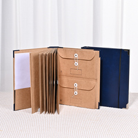 Classeur extensible en papier kraft de taille A4 avec logo personnalisé OEM classeur I Go Missing Classeur Folio Organisateur de documents