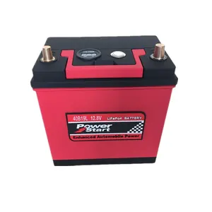 Ô Tô 12.8V 40AH 100Ah CCA550 Starup Lithium LiFepo4 Battery Với Chức Năng Tự Giúp Bắt Đầu Khẩn Cấp