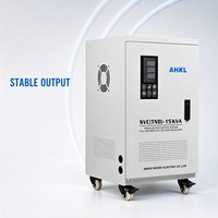 Régulateur de tension automatique monophasé SVC15 30KVA, stabilisateur entièrement automatique 15KVA pour la maison, le bureau et l'industrie légère