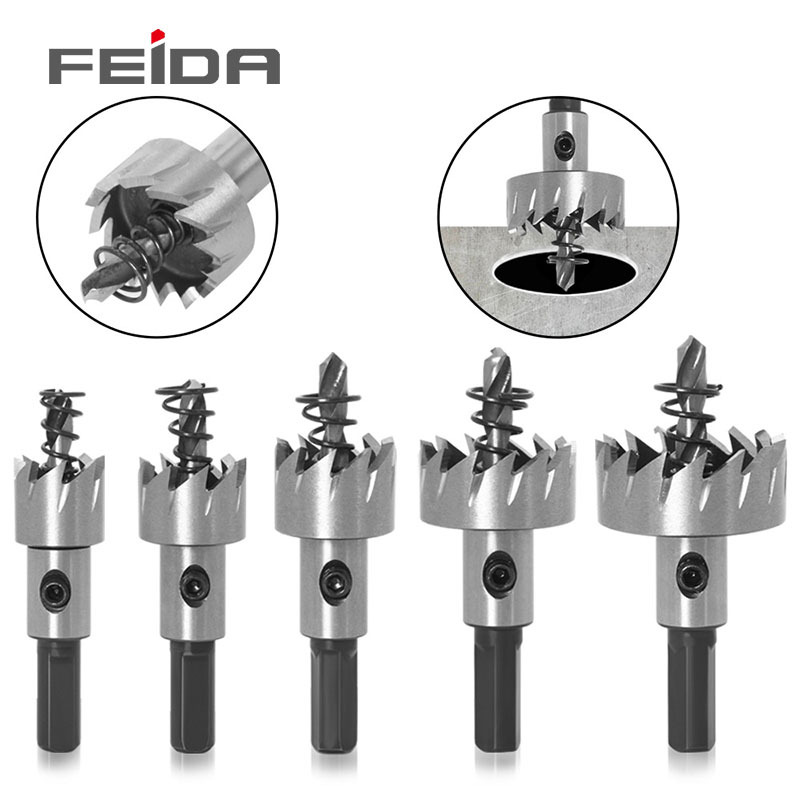 FEIDA Carbon Steel Hexagonal Shank Crooked