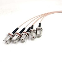 Câble coaxial à faible perte RG316 RG142 RG400 avec connecteur femelle UHF SO239 et connecteur mâle BNC pour extension d'antenne radio CB/HAM