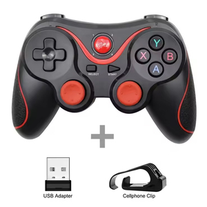 T3 X3 USB kolu tutucu PS3 Playstation 3 P3 için kablosuz Gamepad <span class=keywords><strong>Joystick</strong></span> Joypad denetleyici oyun pedi PC TV kutusu Tablet cep telefonu - Product Image 1