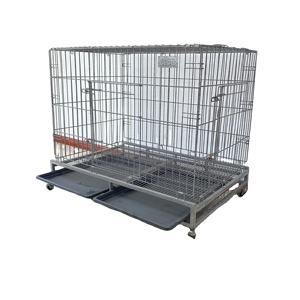 <span class=keywords><strong>Cages</strong></span> à rouleaux en treillis métallique en acier bon marché de haute qualité pour niche à chien Cage durable pour animaux de compagnie - Product Image 2