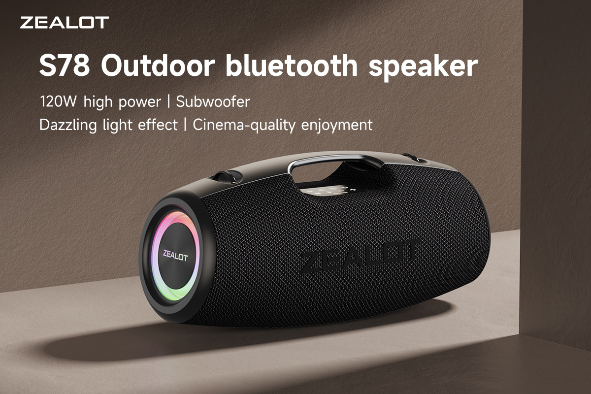 新品 ZEALOT S78 100W ワイヤレススピーカー Zealot-S78/100Wワイヤレススピーカー,dspテクノロジー,夢の光
