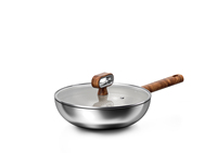 Ensemble de casseroles de luxe léger en acier inoxydable 304 triple couche avec revêtement en titane, poli miroir, compatible induction, prix usine