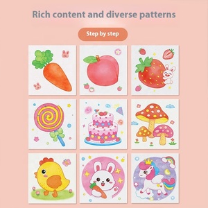 Bricolage créatif <span class=keywords><strong>boule</strong></span> <span class=keywords><strong>de</strong></span> cheveux peinture pâte jouet pour enfants personnalisable Desig Pom-Pom Kit <span class=keywords><strong>de</strong></span> peinture - Product Image 2