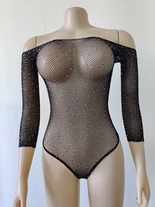 จั๊มสูทขายาวเพชรประดับ แบรนด์ฟรีไซส์ สำหรับผู้หญิง - Product Image 5