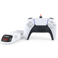 TP5-0506 double chargeur pour station de charge rapide de contrôleur PS5 avec indicateur LED pour canard de charge de manette PS5