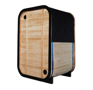 Sauna Cuadrada de Infrarrojos Lejanos de Construcción Robusta para Relajación y Bienestar, Sauna Pequeña Hipoalergénica para 1-2 Personas para Bienestar Holístico - Product Image 2